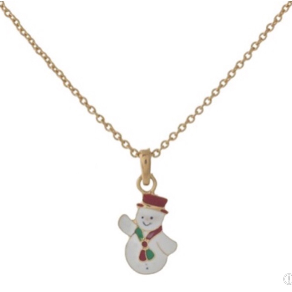 New Frosty ☃️ Snowman Necklace